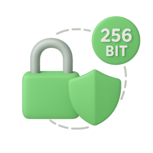 256 BIT Ende zu Ende Verschlüsselung 256 BIT Ende zu Ende Verschlüsselung